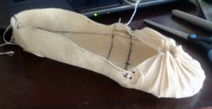 felt shoe