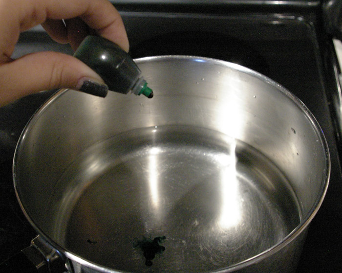 Dyed Tights with Food Coloring Chezlin