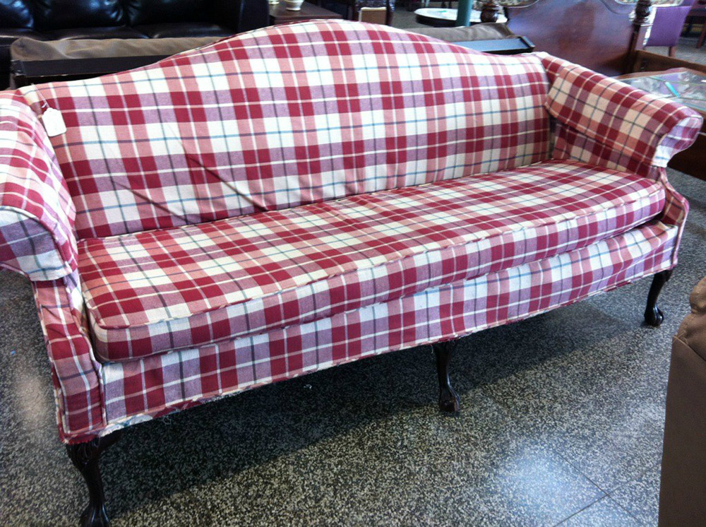 Making an Ugly Sofa Beautiful Chezlin