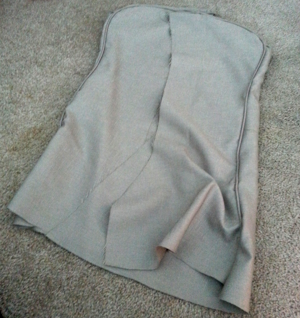 Tufted Headboard from an Ugly Couch Chezlin