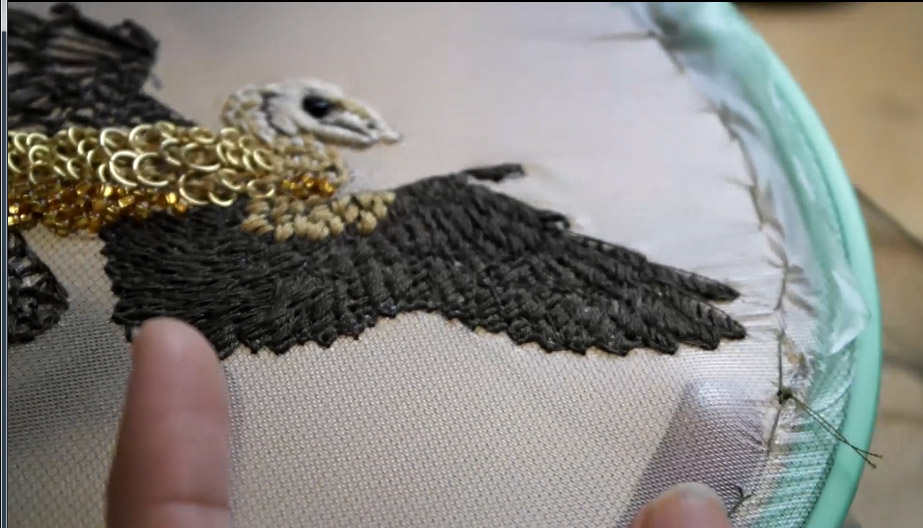 DIY Embroidered Appliqué Chezlin